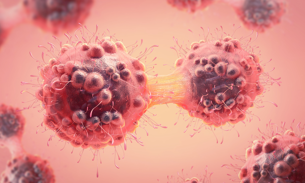 Células Se Dividindo Levando Ao Desenvolvimento Do Câncer